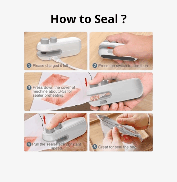 Sealing Machine for Food Packets